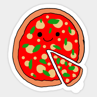 Cute Pizza Sticker